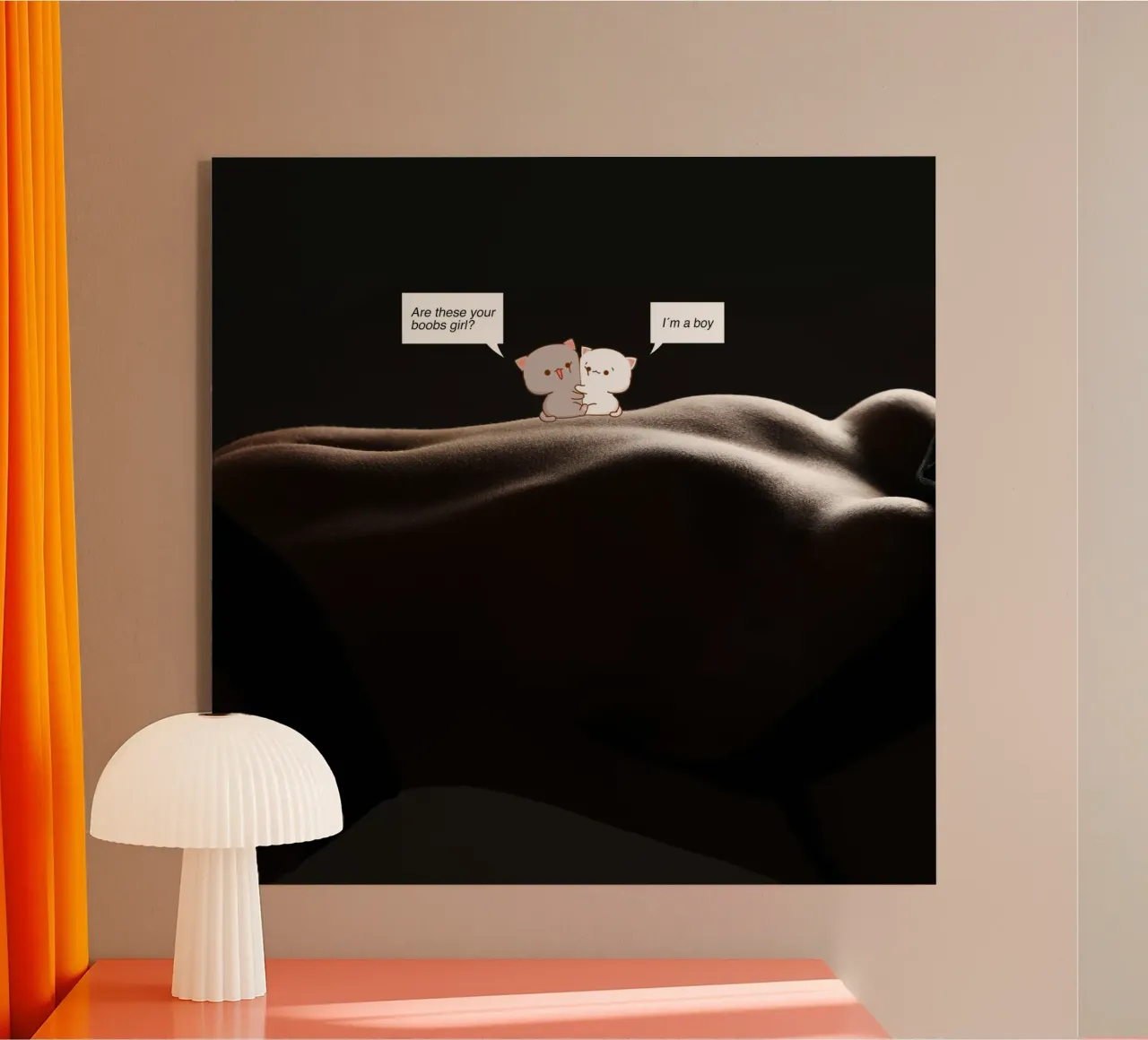 I´m a boy plexiglass da Hey Vincent