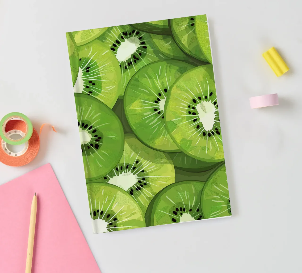 Kiwi slices notebook by Spice & Style