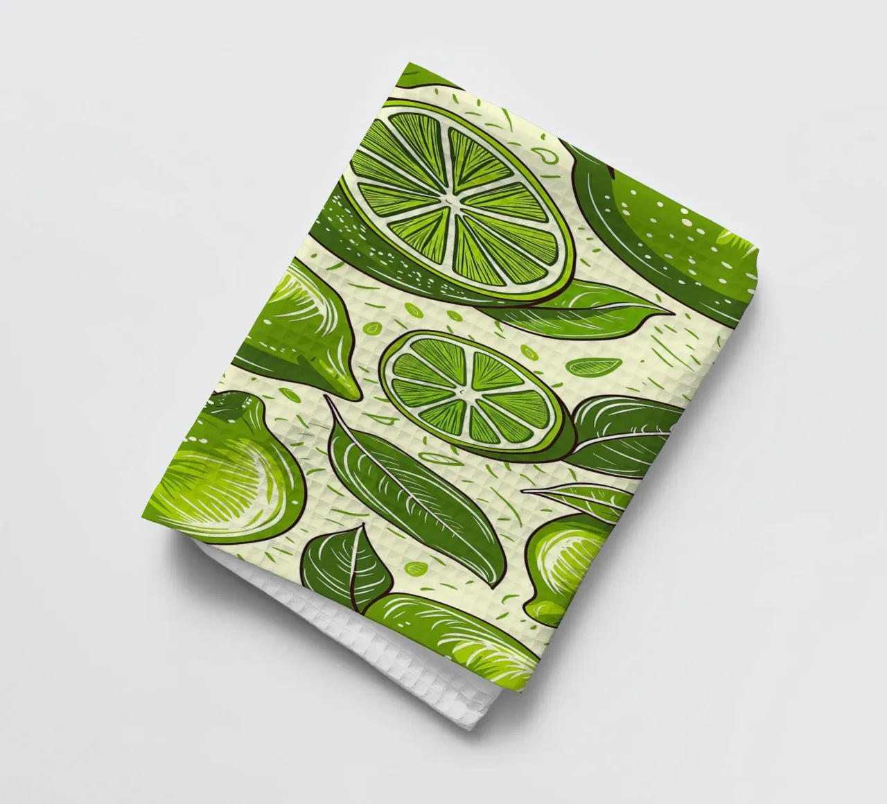 Lime fresco canovaccio da cucina da Spice & Style