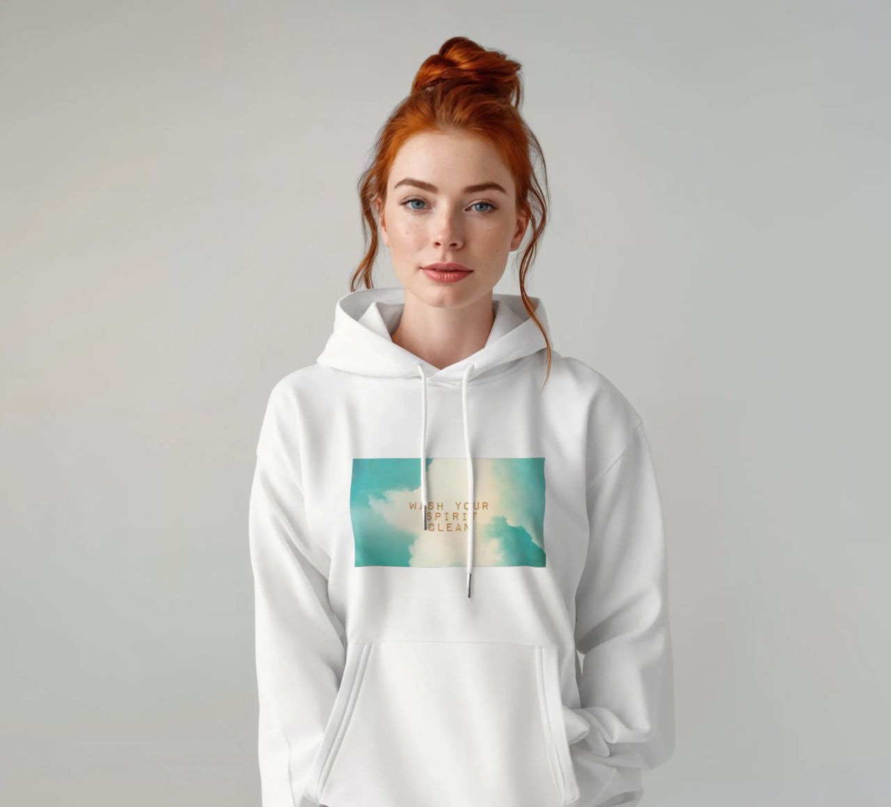 Lava tu espíritu sudadera con capucha de Monika Strigel