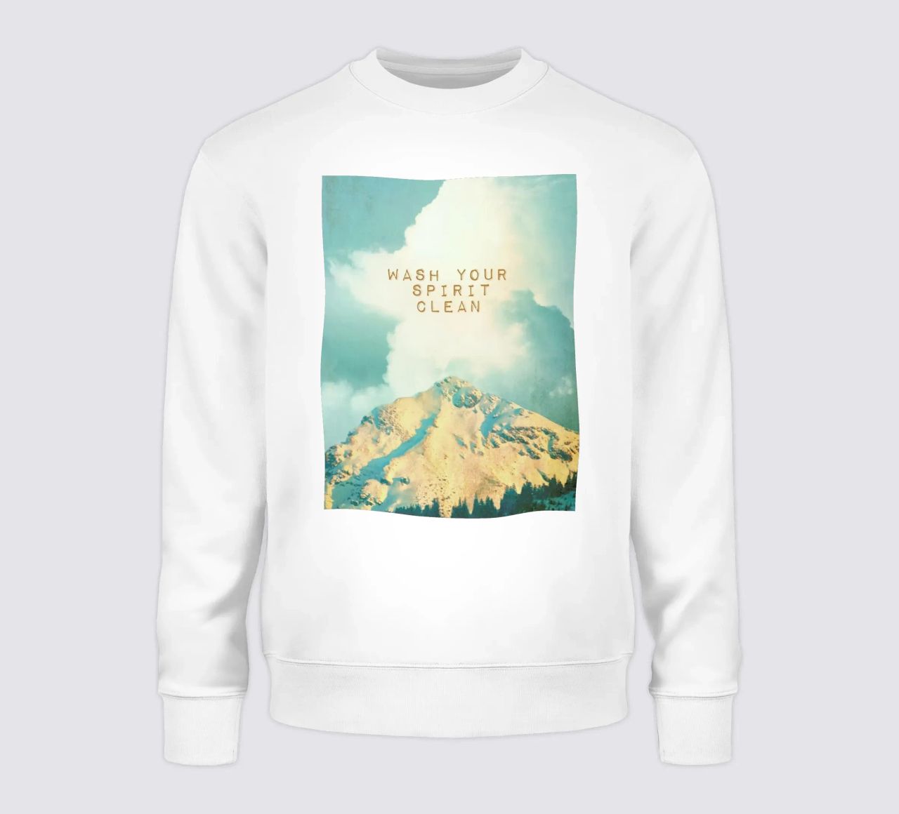 Lava tu espíritu sudadera de Monika Strigel