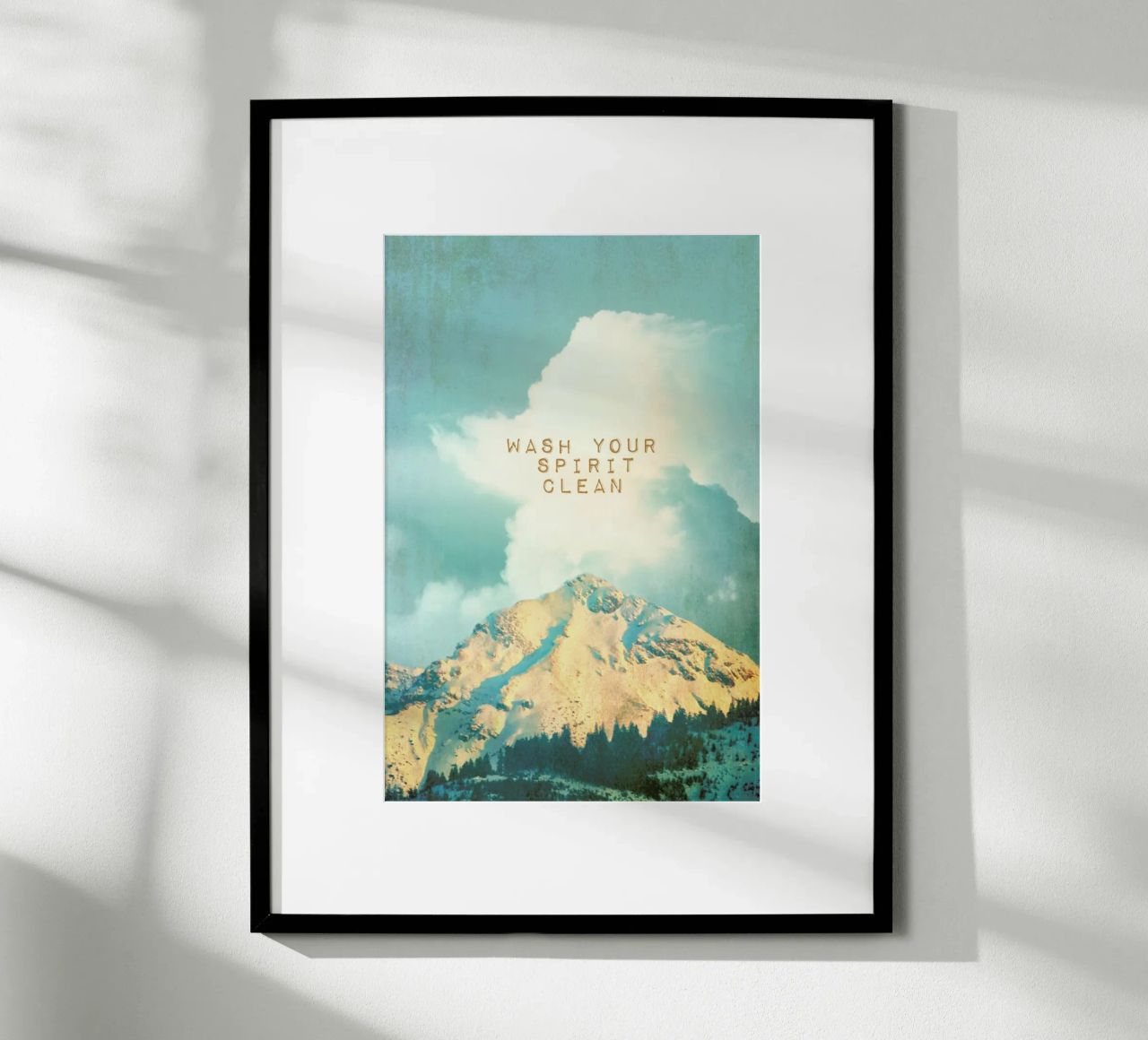 Lava tu espíritu poster de Monika Strigel