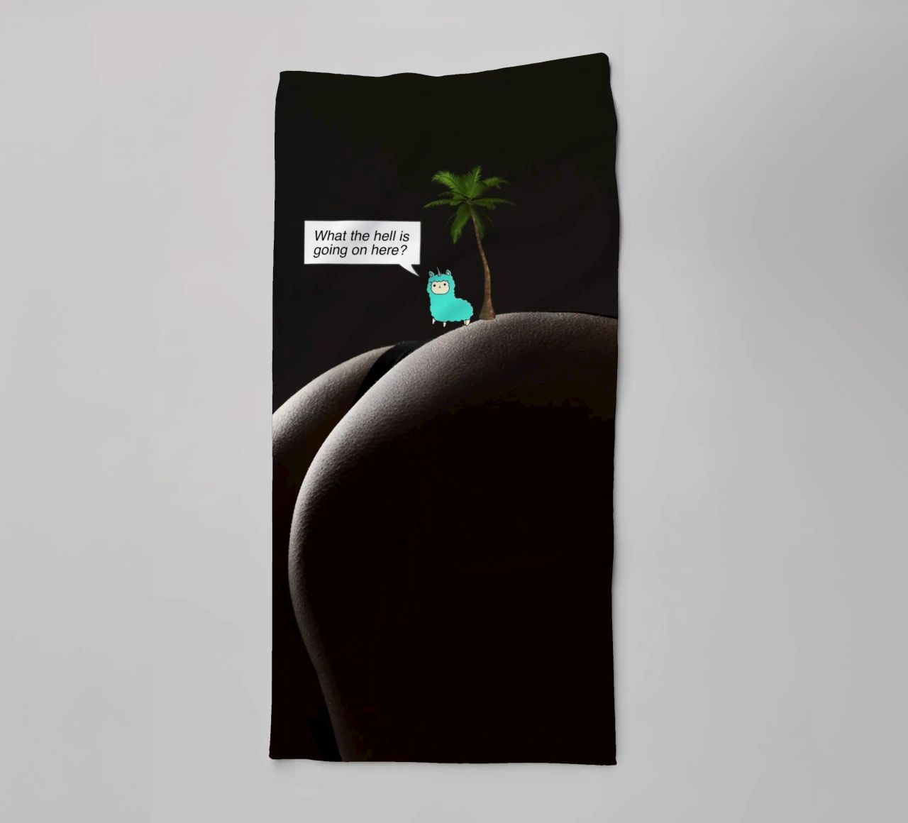 What the hell serviette de bain de Hey Vincent