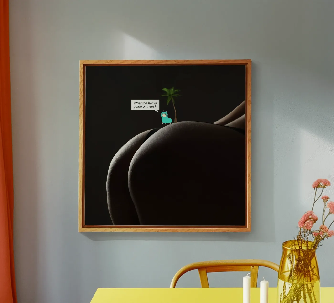 What the hell plexiglass da Hey Vincent