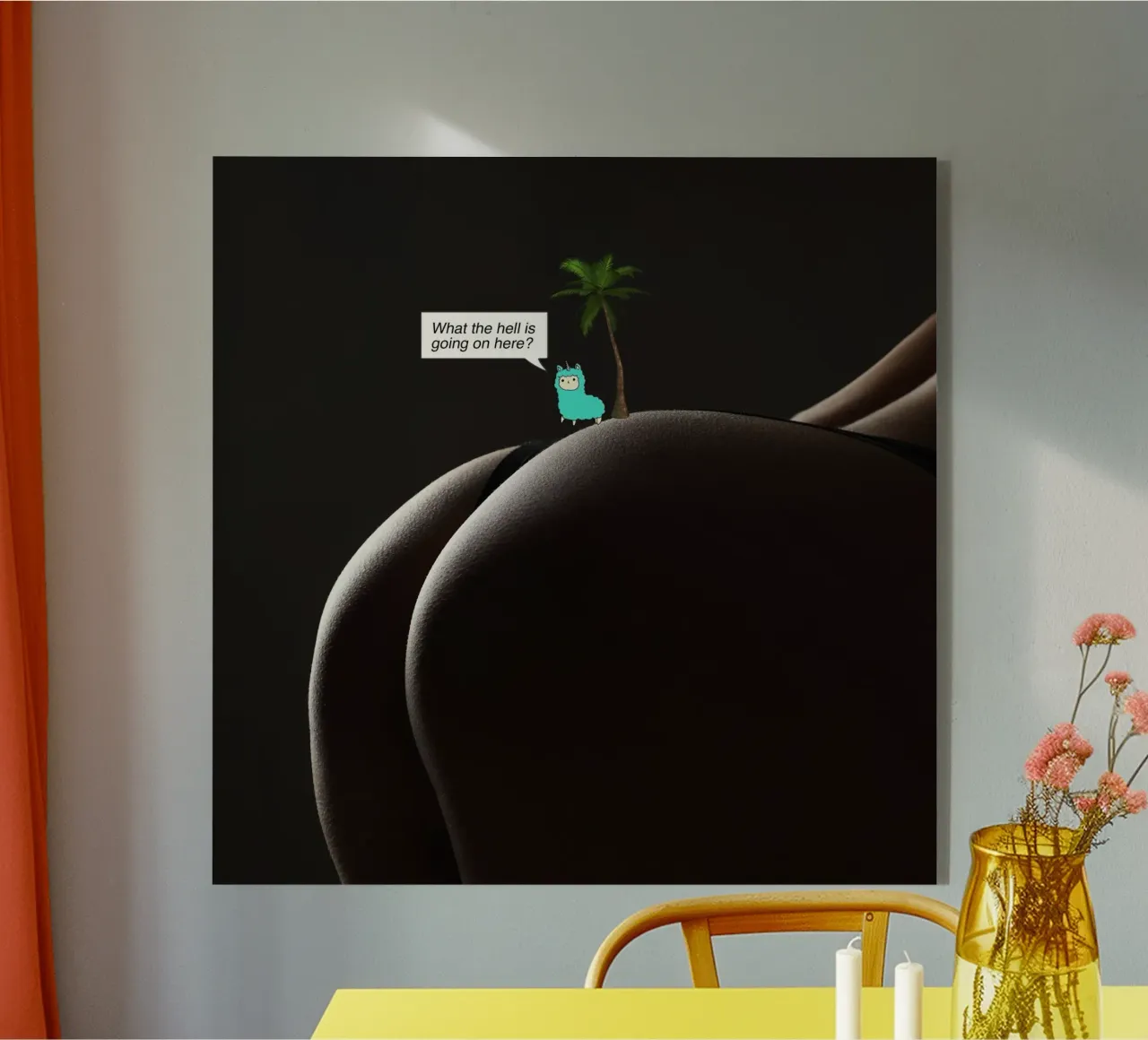 What the hell plexiglass da Hey Vincent