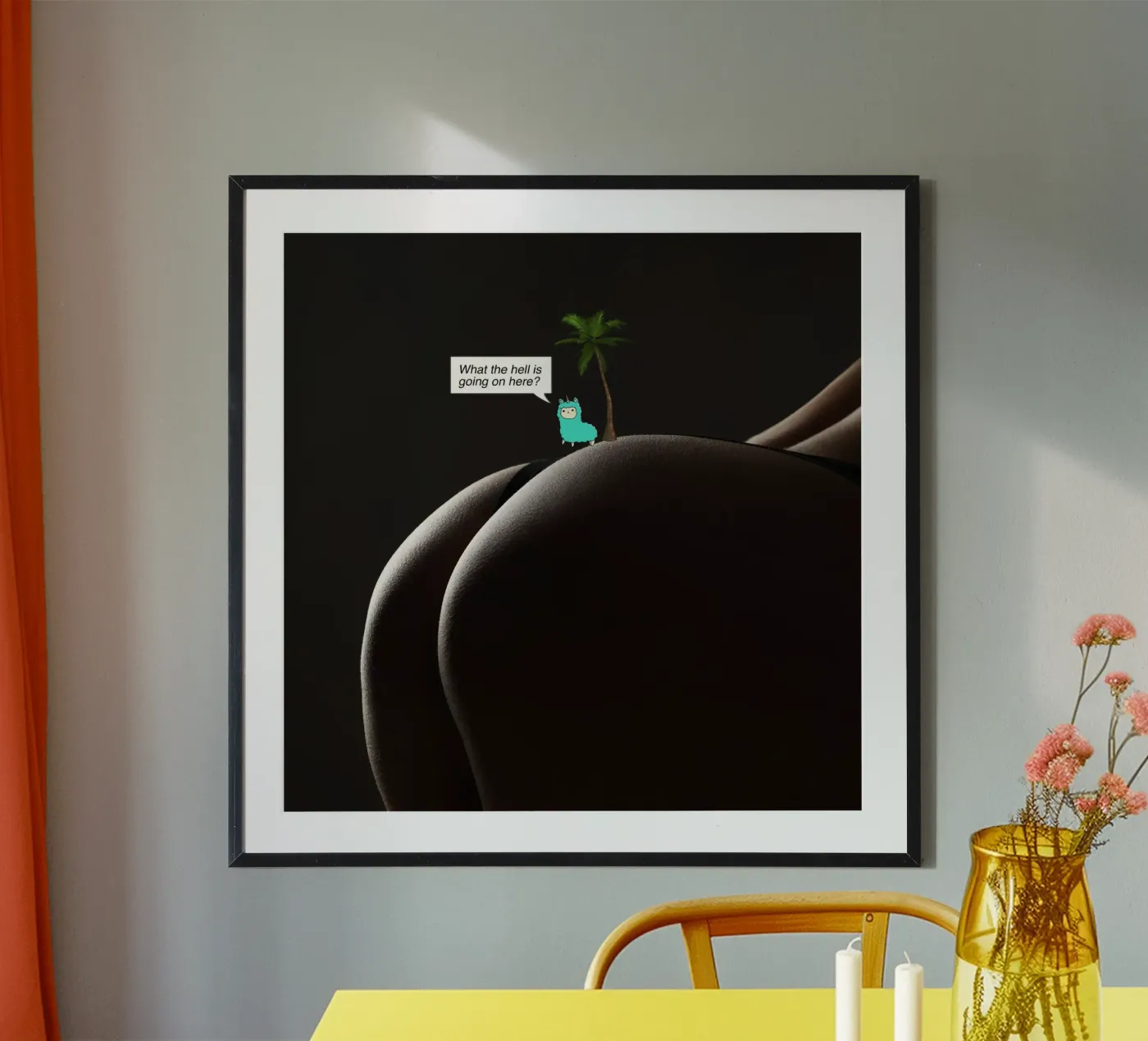 What the hell Poster von Hey Vincent