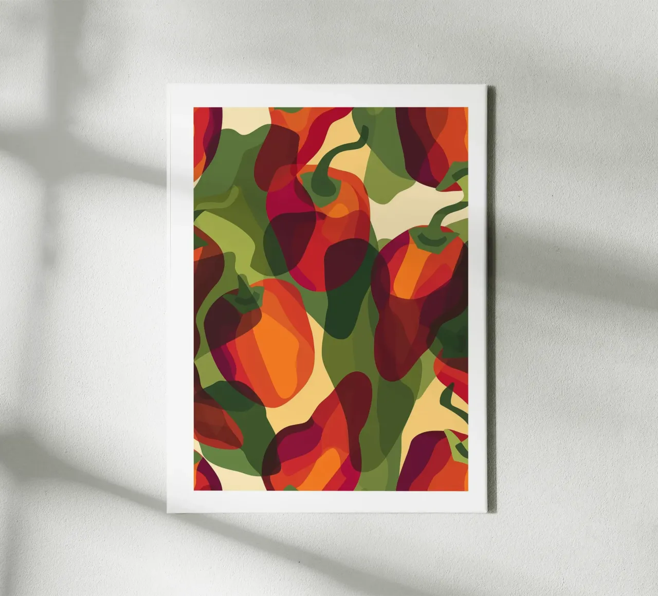 Dans van de pepers canvas met Baklijst van Spice & Style