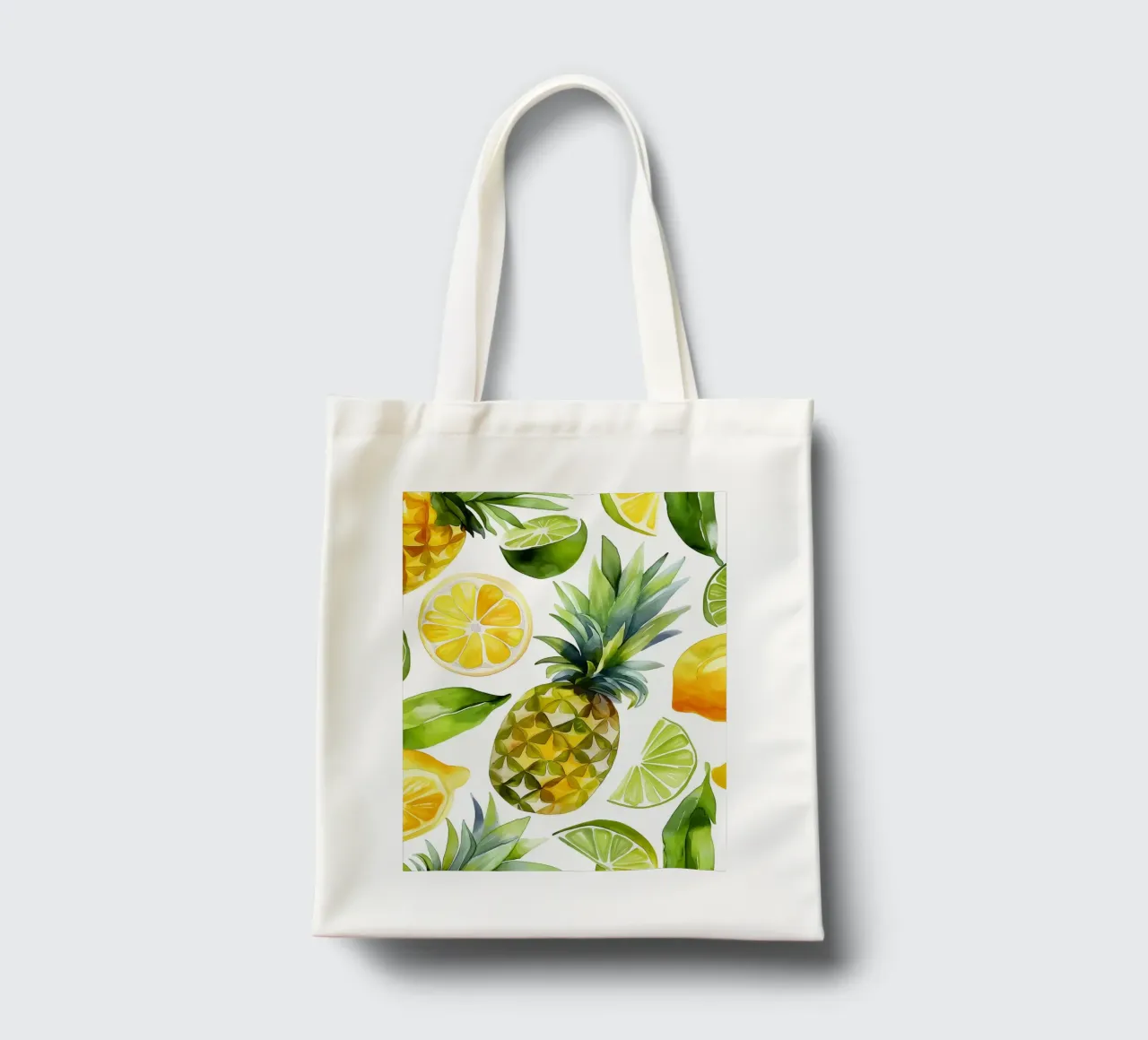 Ananas e agrumi borsa in juta da Spice & Style