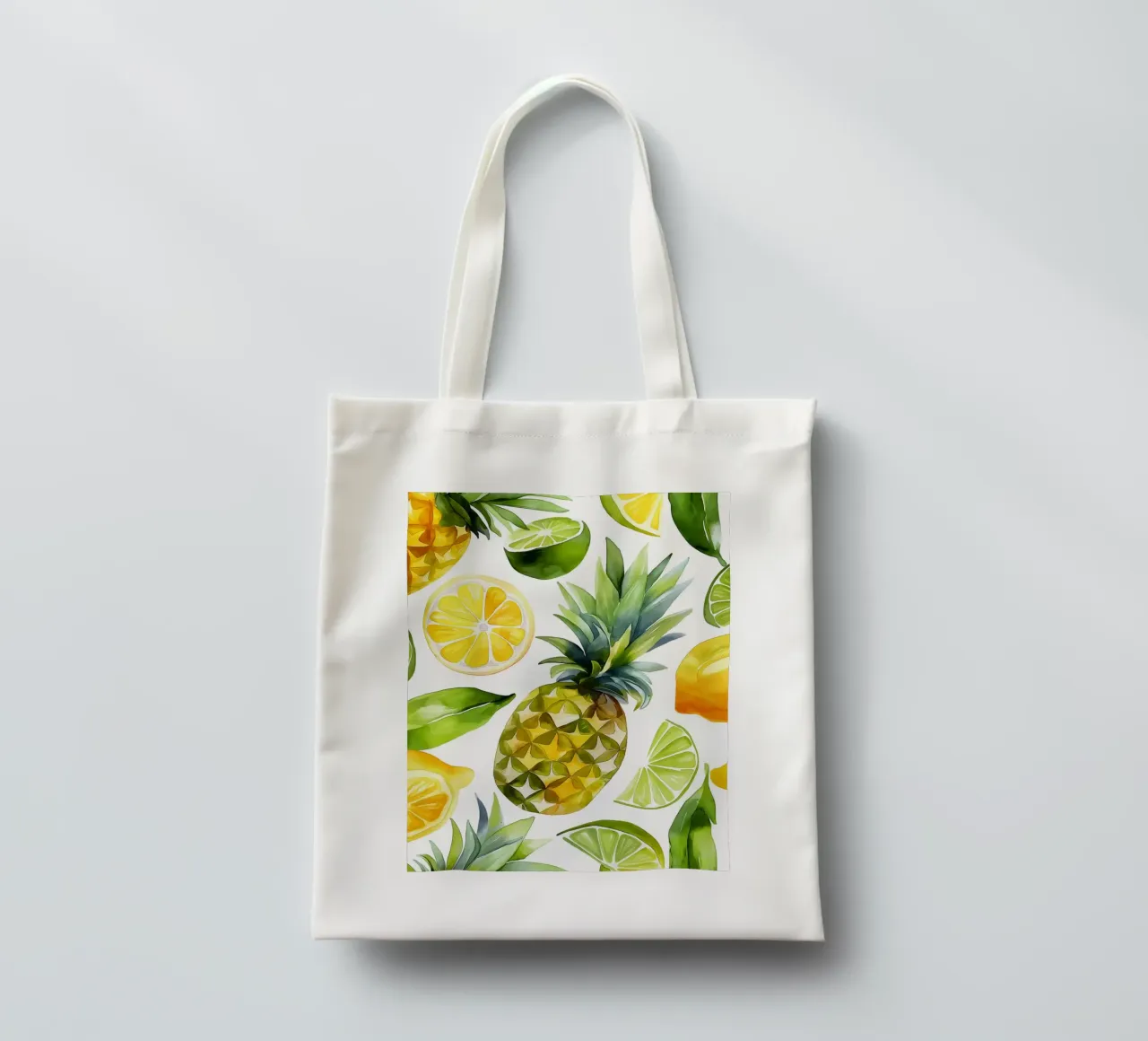 Ananas e agrumi borsa in juta da Spice & Style