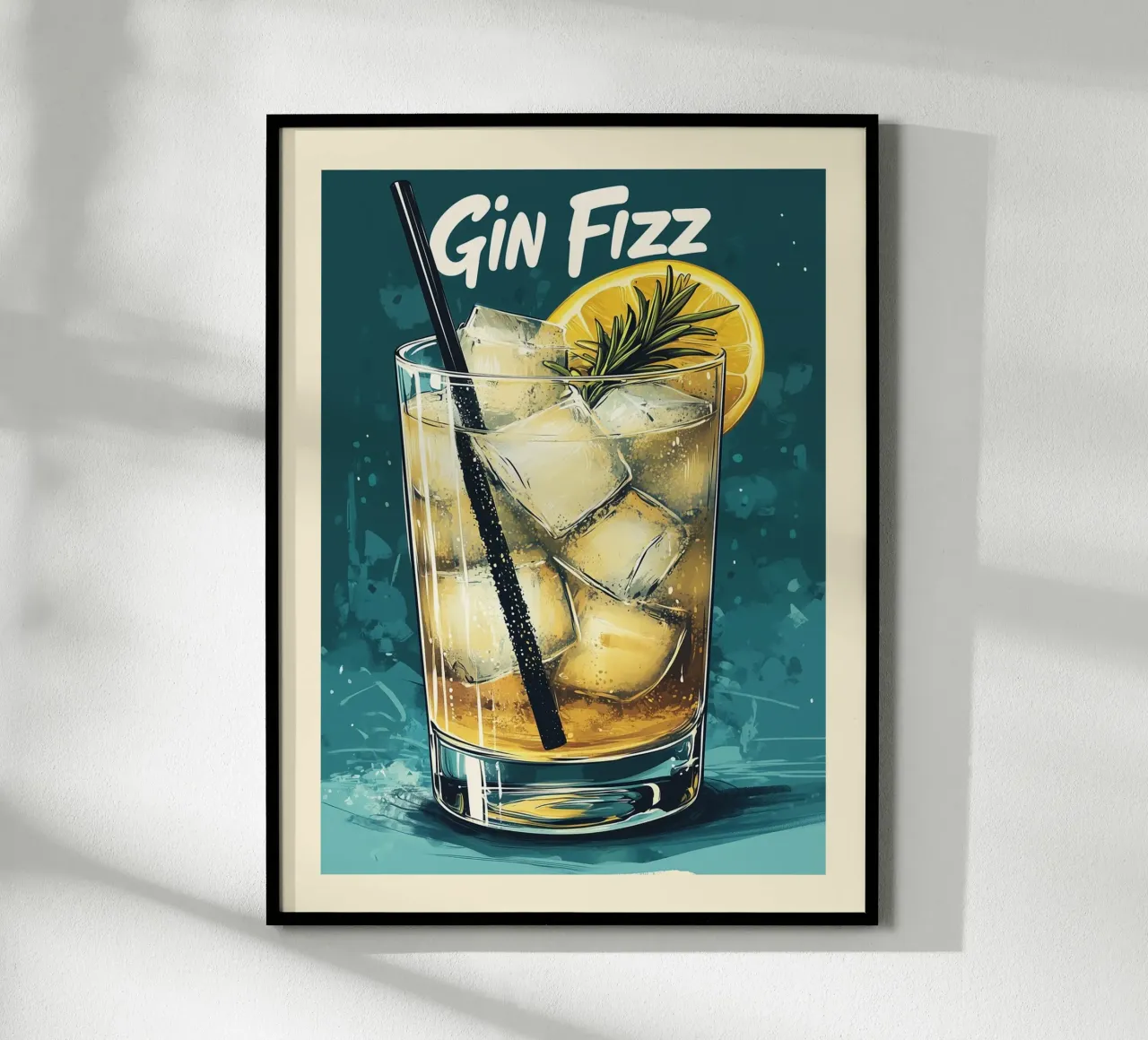 Gin Fizz carta hahnemühle da Spice & Style