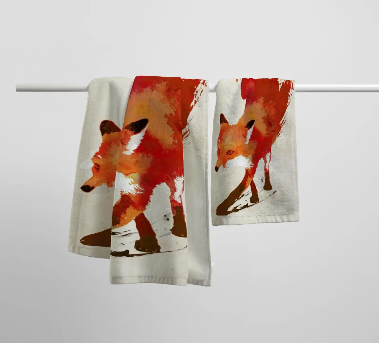 Vulpes vulpes asciugamano da bagno da Róbert Farkas