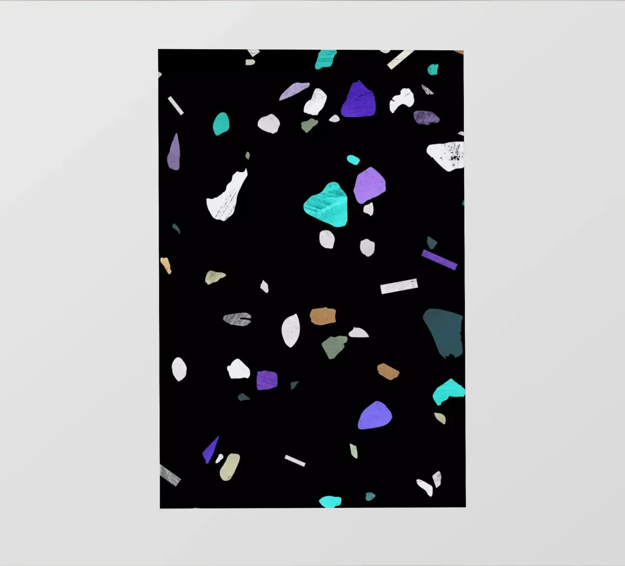 Painted terrazzo 2 telo in pvc da STUDIO LEEMO