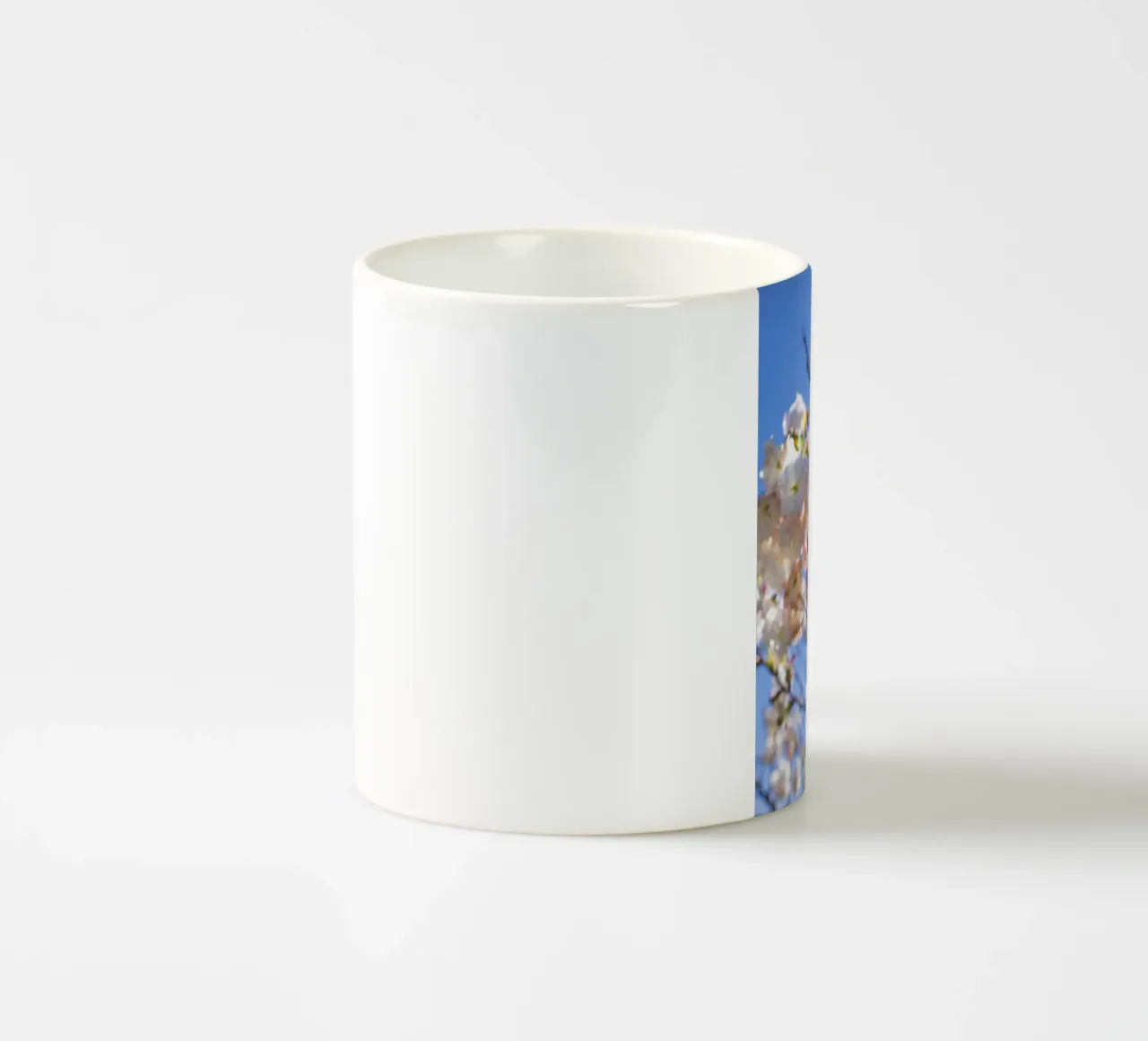 Blue Days ceramic mug by rafael campezato