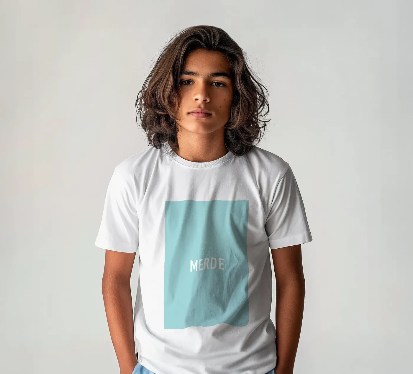 Merde t-shirt bambini da Studio One