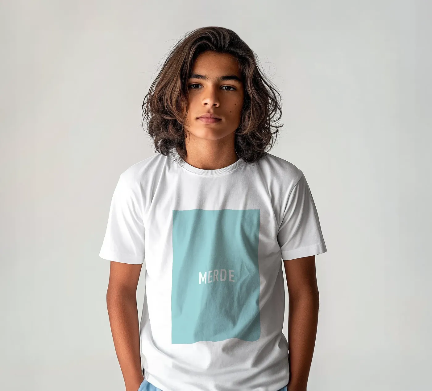 Merde t-shirt bambini da Studio One