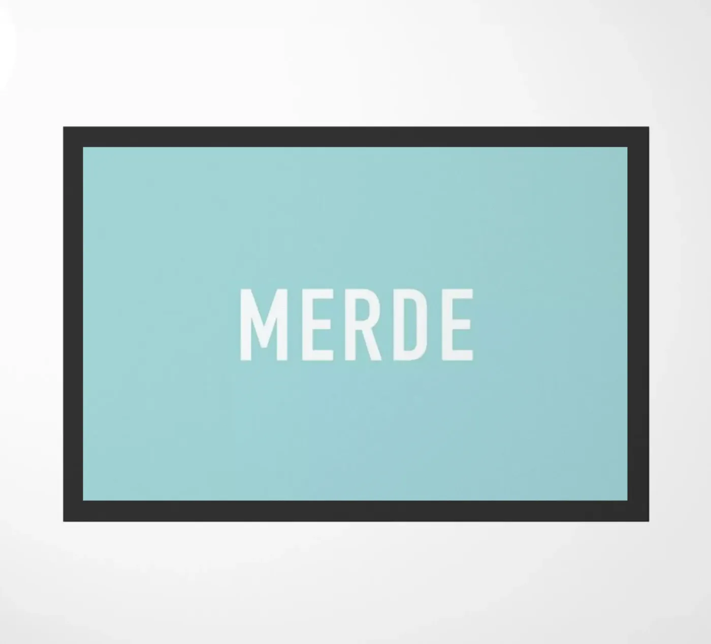 Merde doormat by Studio One