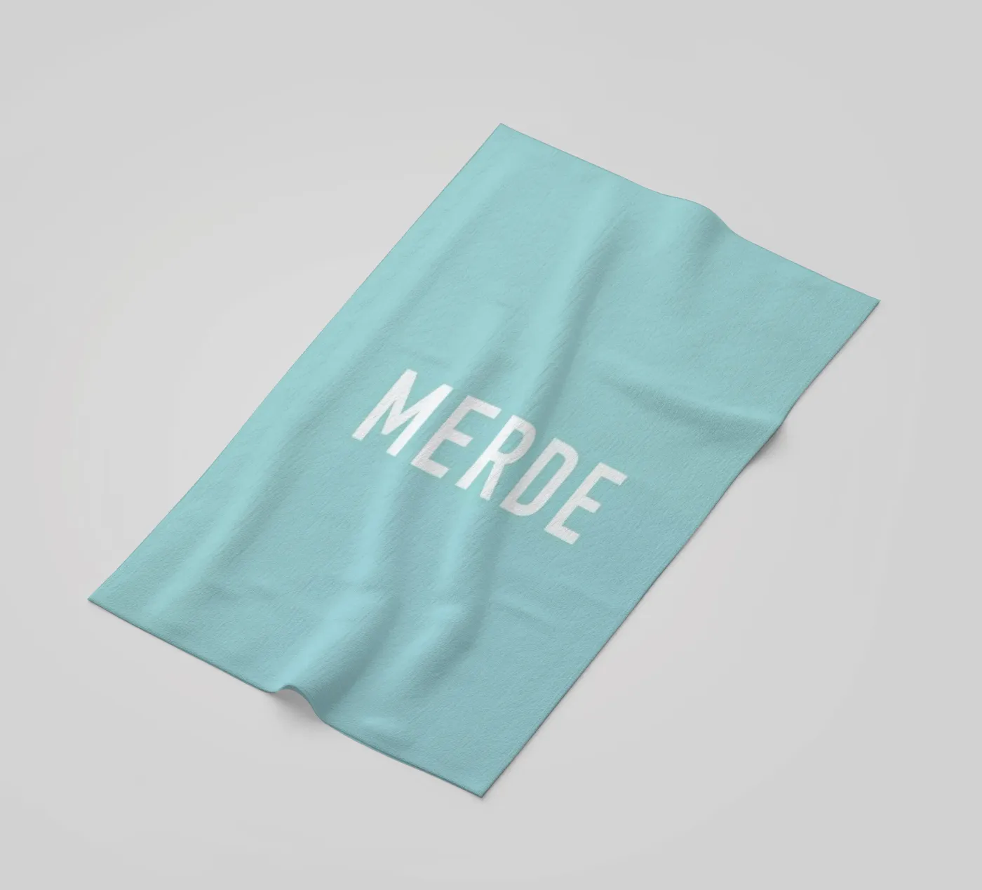 Merde beach towel by Studio One