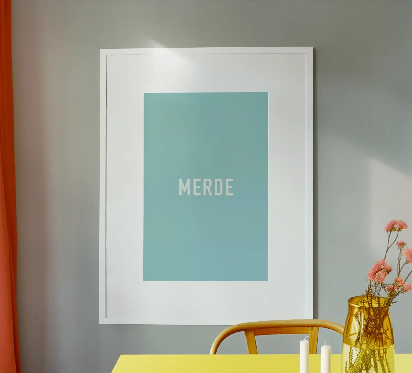 Merde poster by Studio One