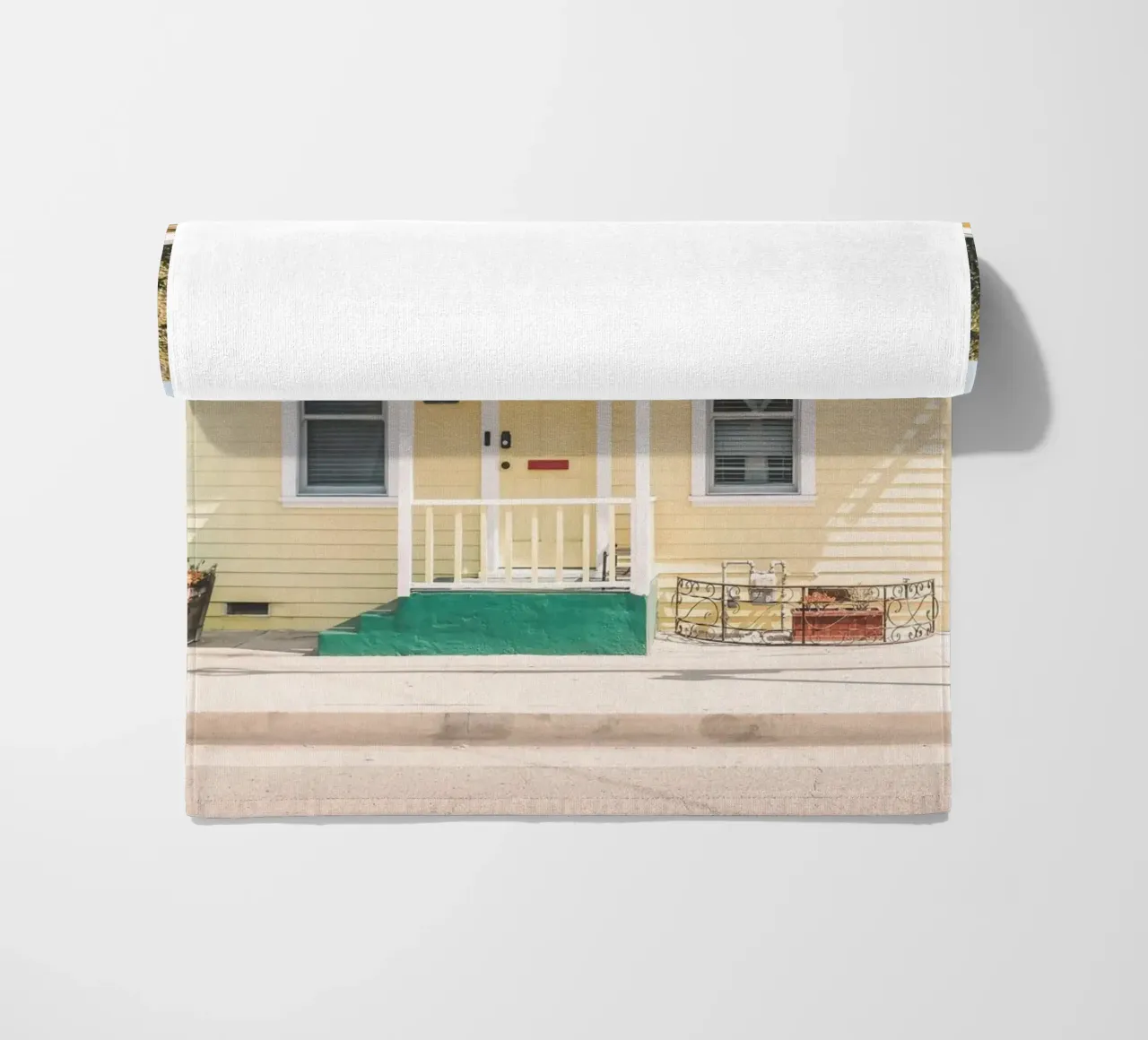 Los Angeles, USA I Case sulla spiaggia in colori pastello telo mare da Julie Travel Photography