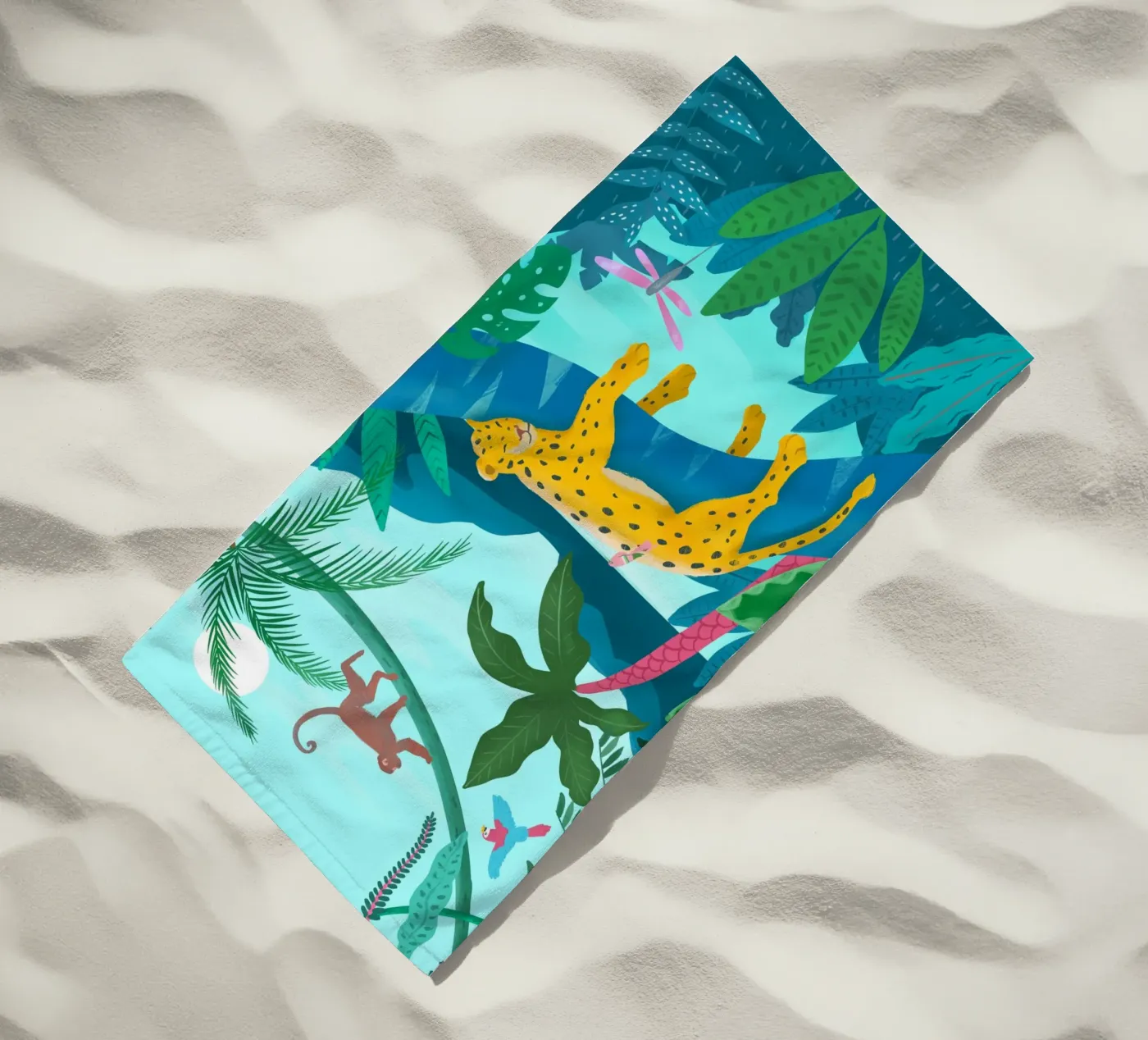 Jungle Leopard telo mare da PetrArts