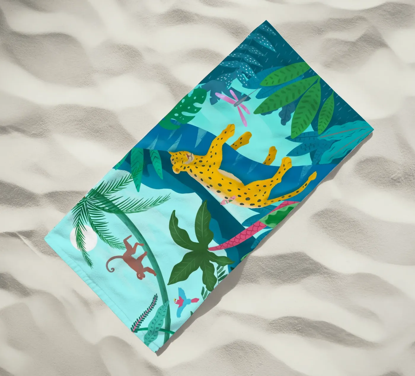 Jungle Leopard telo mare da PetrArts