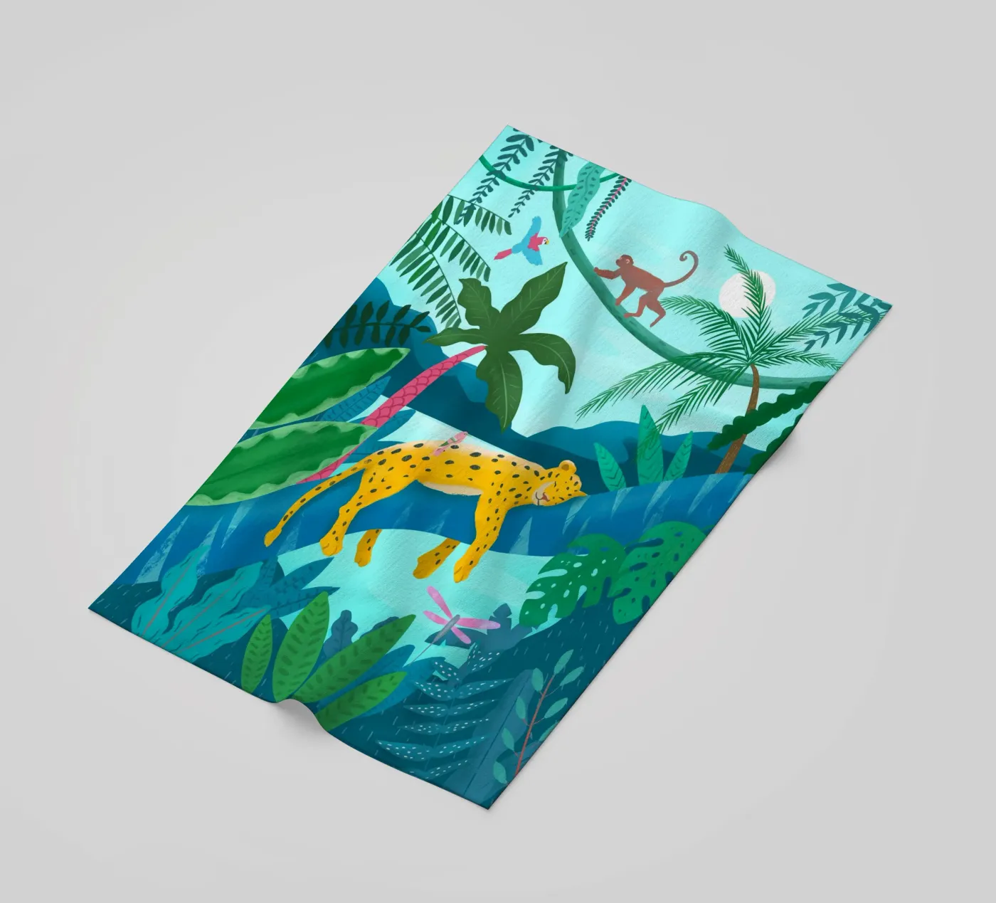 Jungle Leopard telo mare da PetrArts