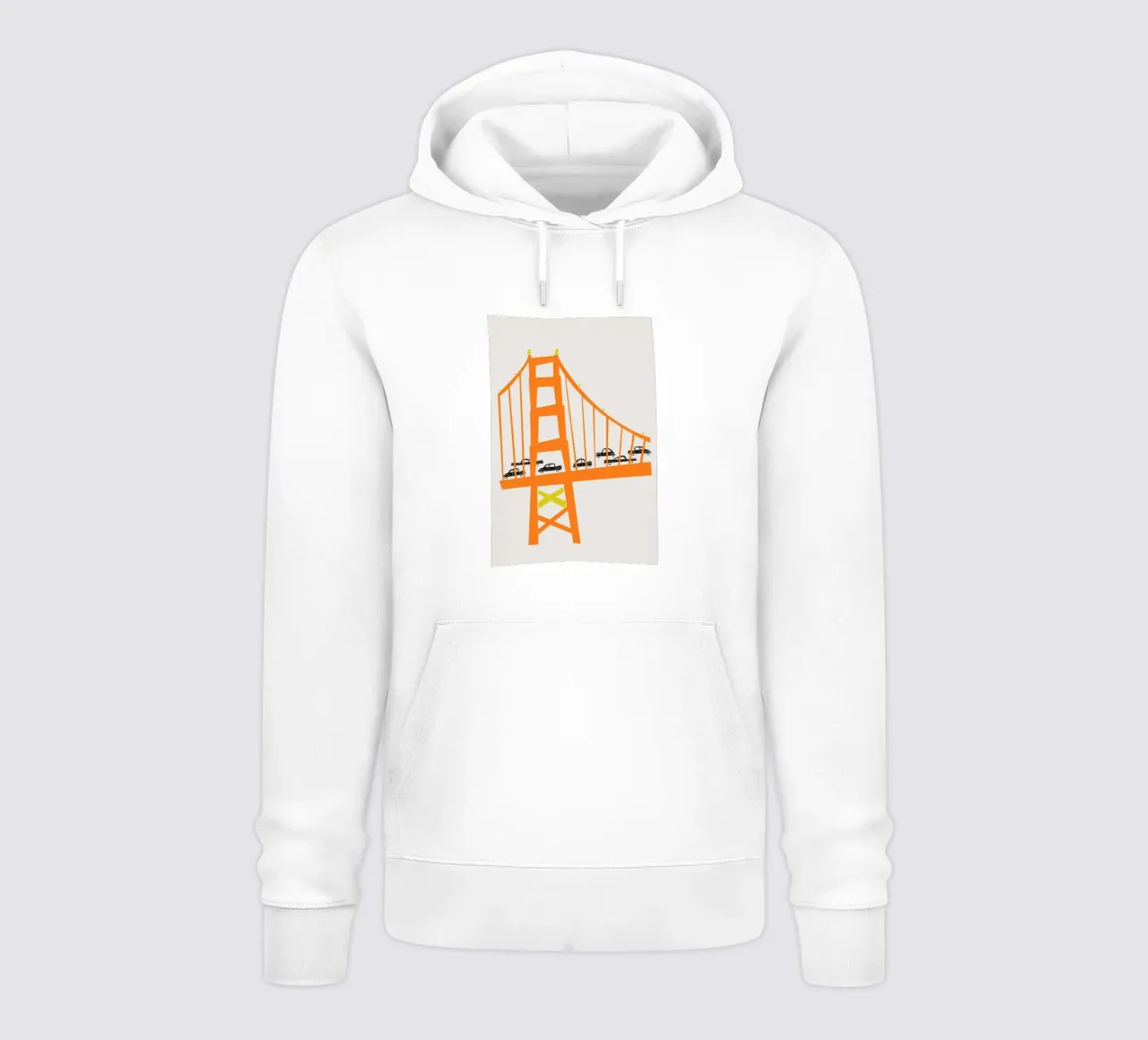 Ponte del Golden Gate felpa con cappuccio da Fox & Velvet