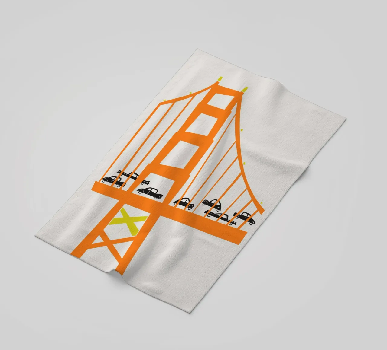 Ponte del Golden Gate telo mare da Fox & Velvet
