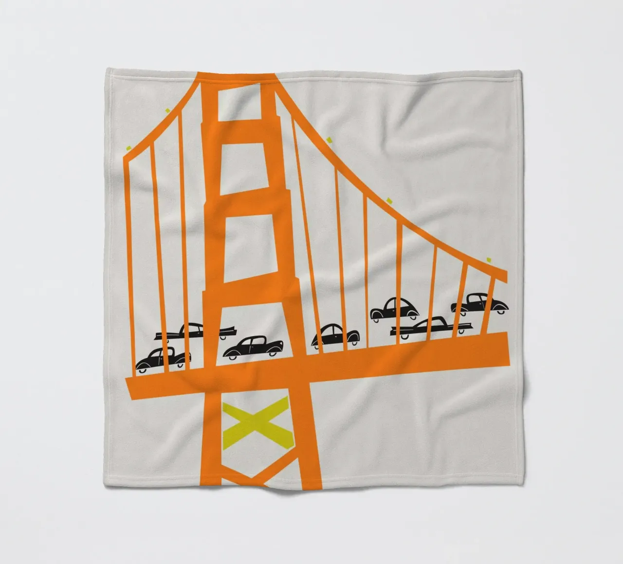 Ponte del Golden Gate coperta in pile da Fox & Velvet