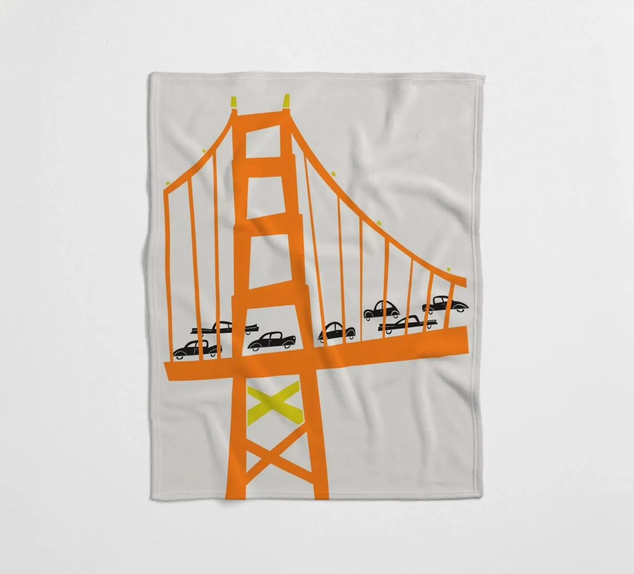 Ponte del Golden Gate coperta in pile da Fox & Velvet