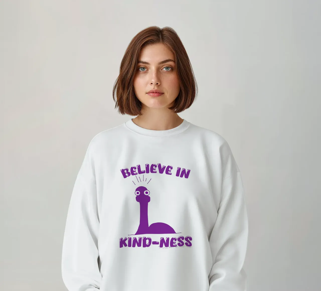 Credere nella gentilezza felpa da sillyindustries