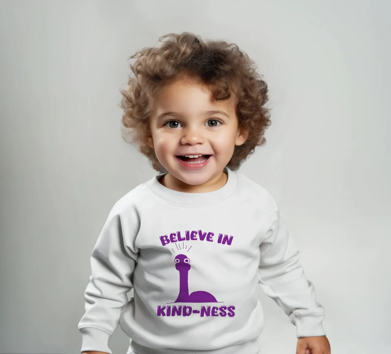 Credere nella gentilezza felpa neonato da sillyindustries