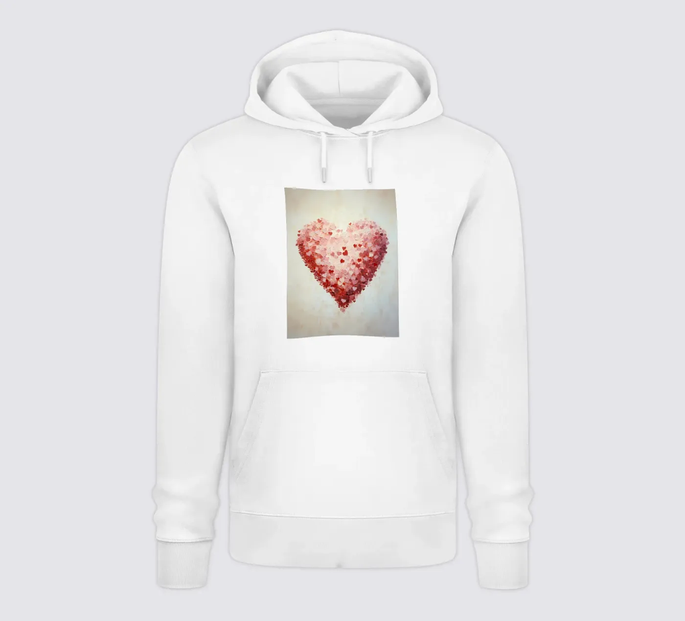 Cuore felpa con cappuccio da IamHomeStudio