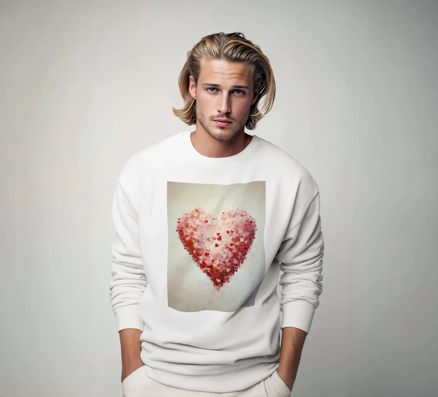 Cuore felpa da IamHomeStudio