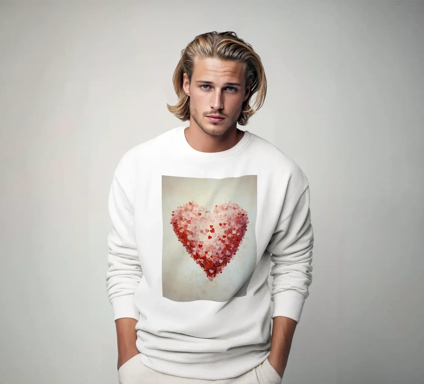 Cuore felpa da IamHomeStudio