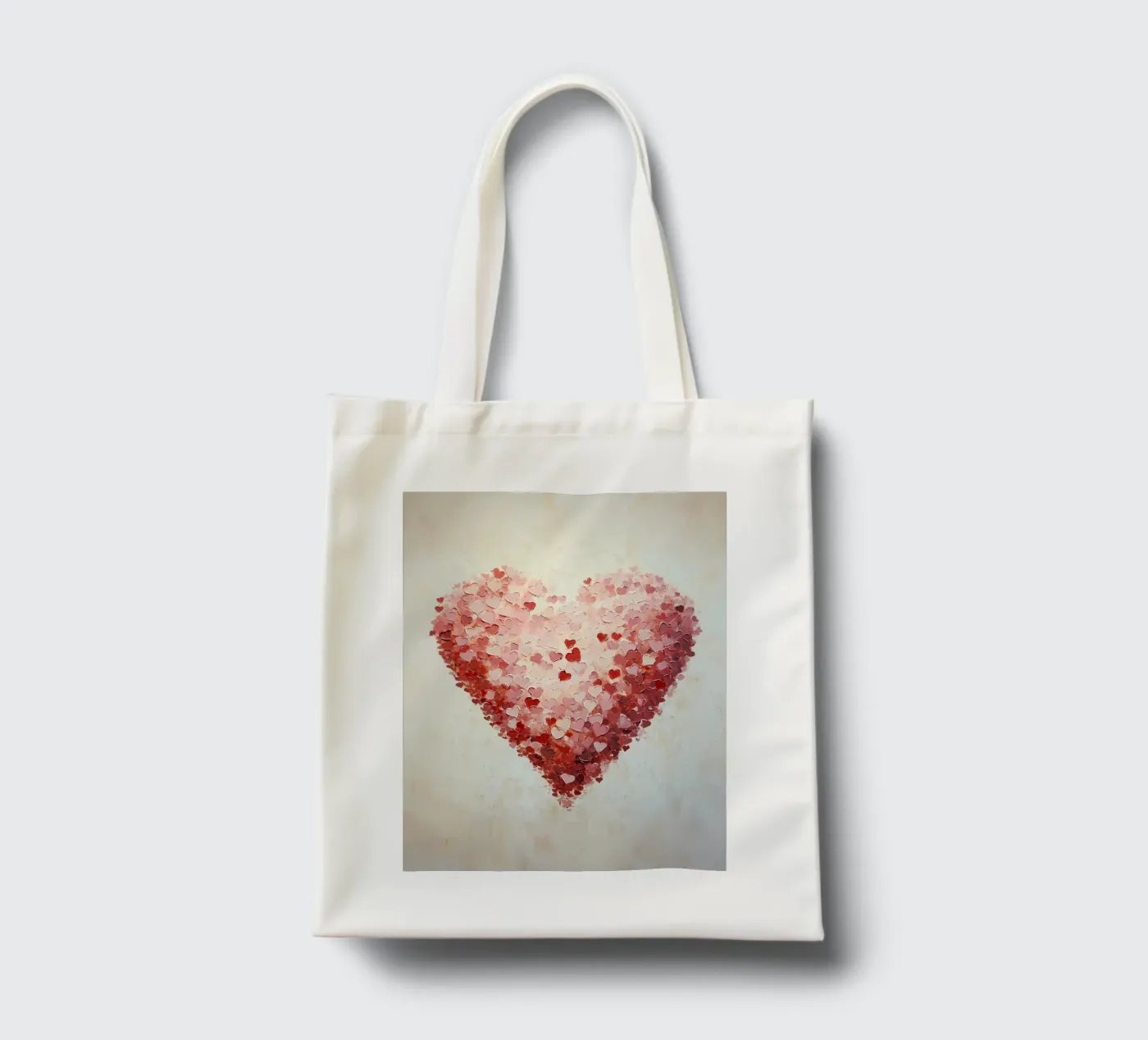 Cuore borsa in juta da IamHomeStudio