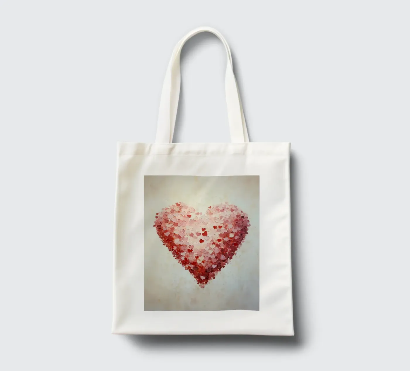 Cuore borsa in juta da IamHomeStudio