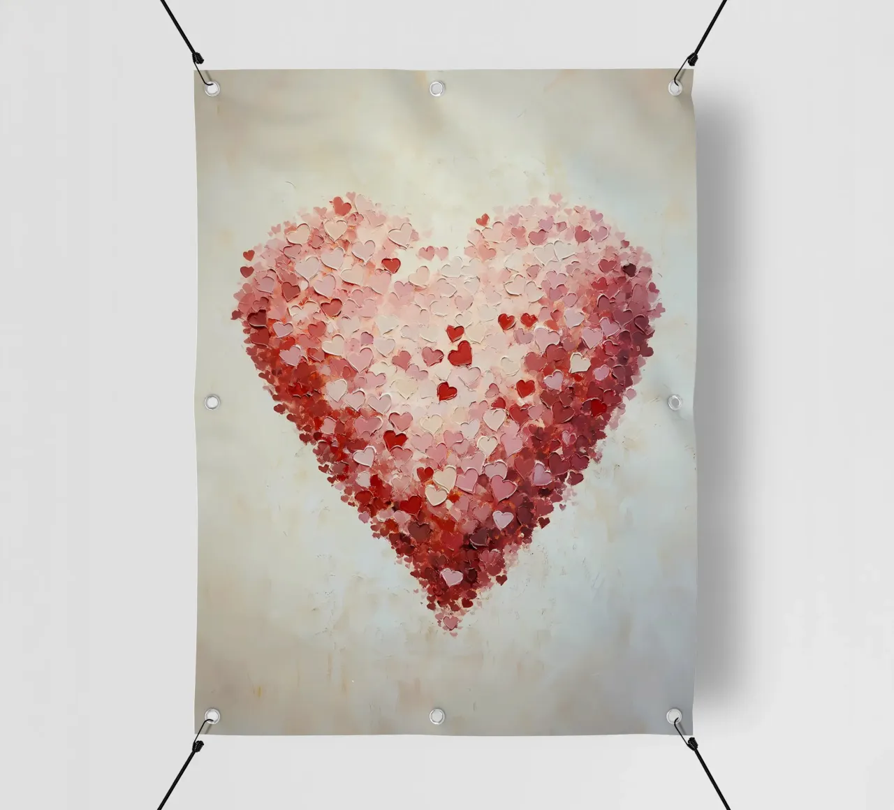 Cuore telo in pvc da IamHomeStudio