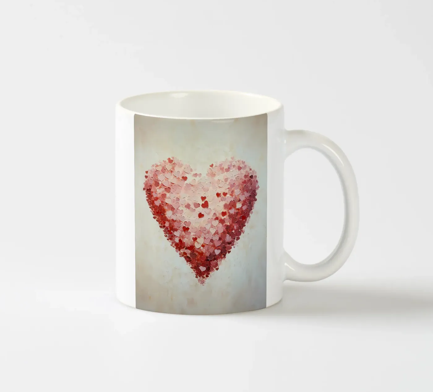 Heart ceramic mug by IamHomeStudio