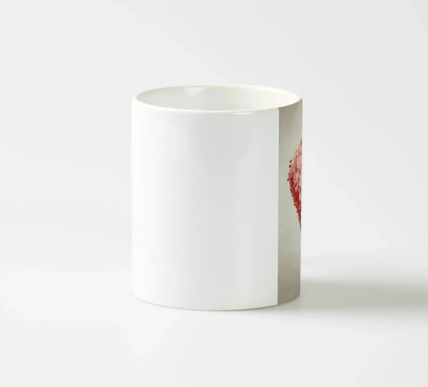 Heart ceramic mug by IamHomeStudio