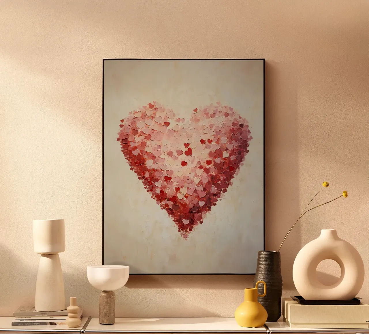 Cuore alluminio dibond da IamHomeStudio