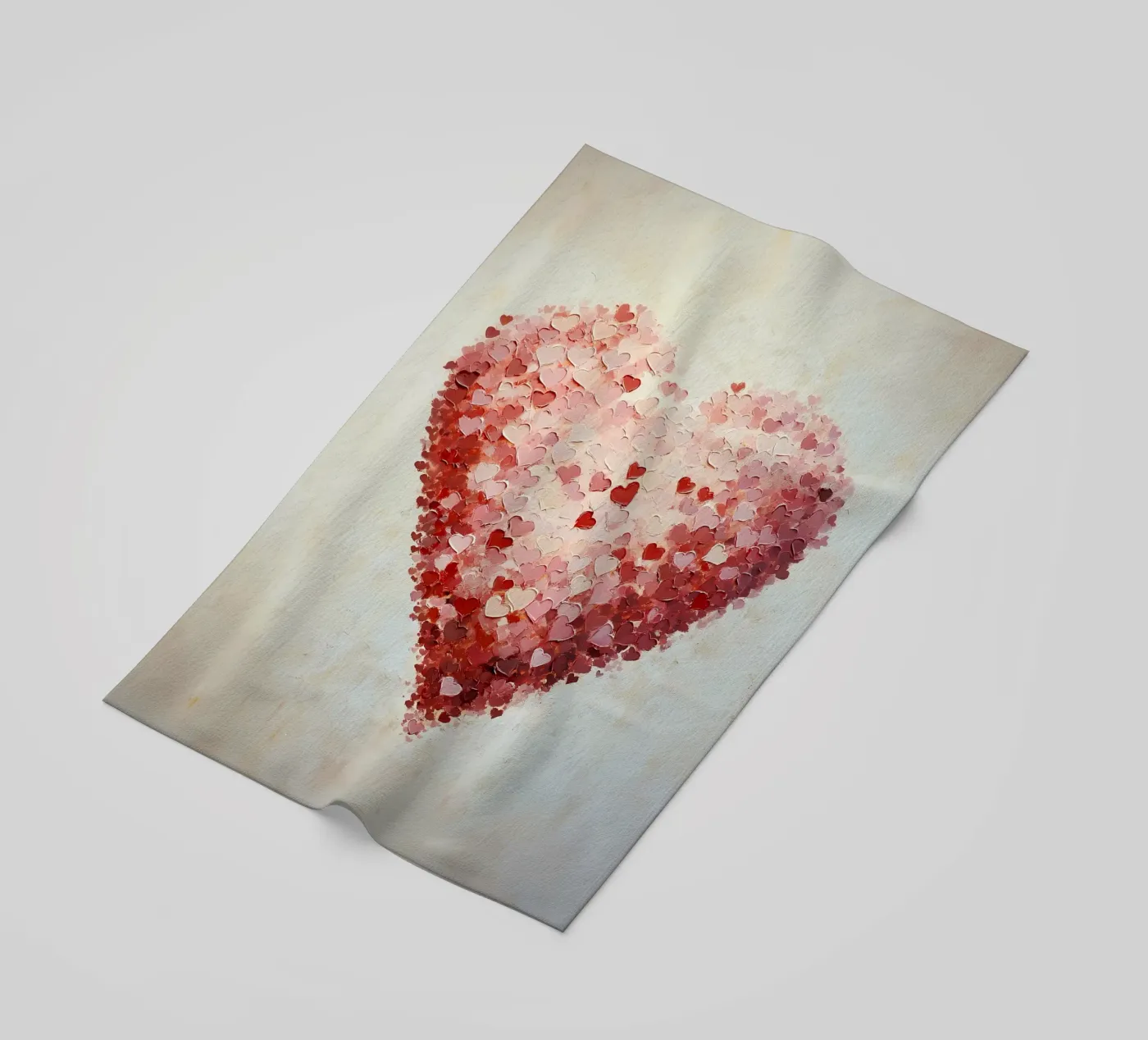 Heart beach towel by IamHomeStudio