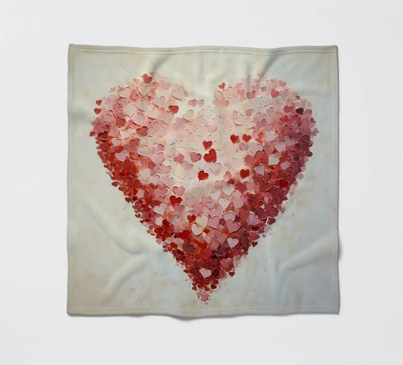 Cuore coperta in pile da IamHomeStudio