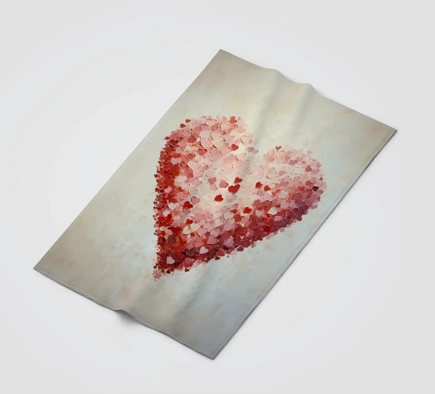Cuore coperta in pile da IamHomeStudio