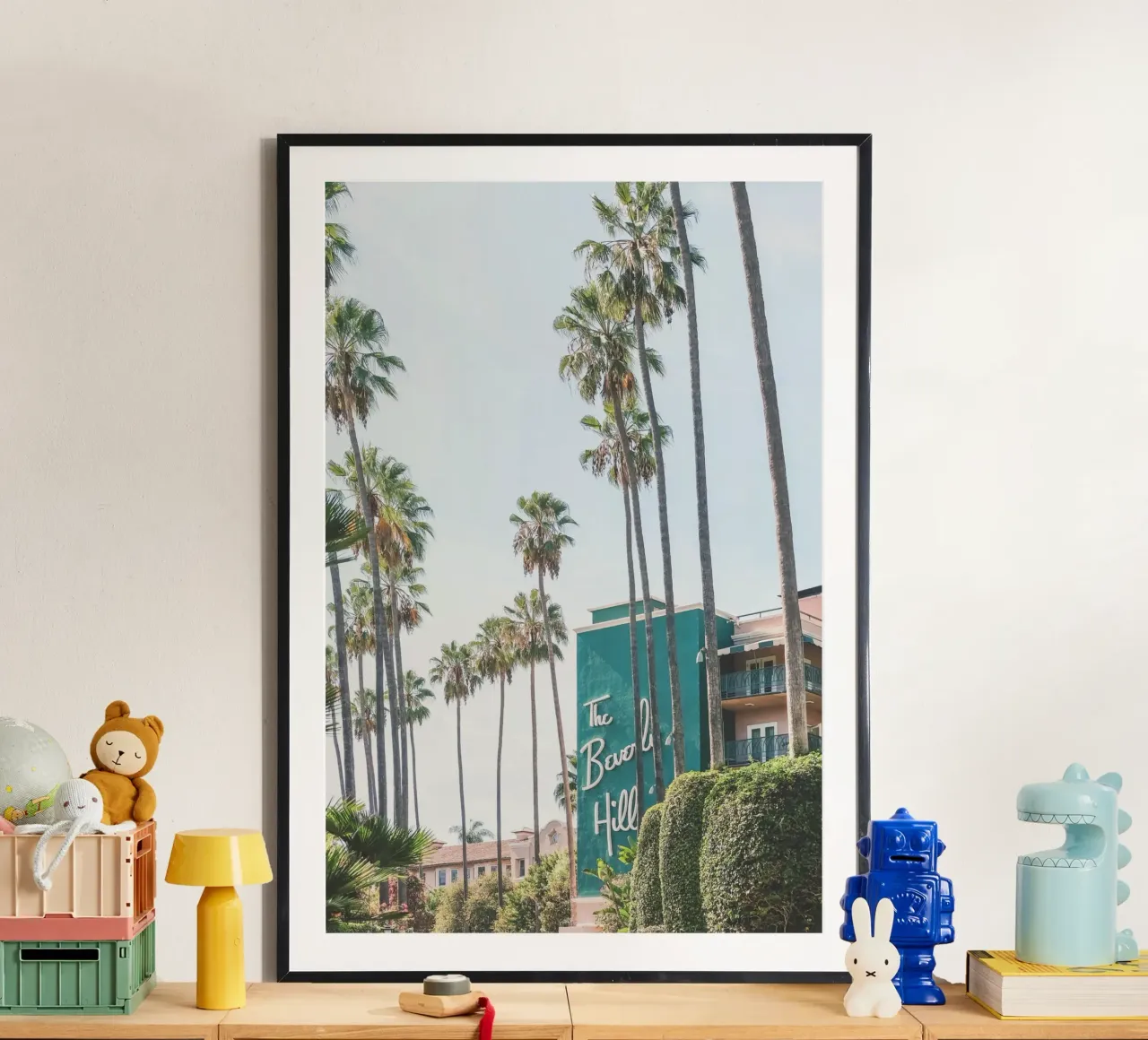 Los Angeles, USA I Architettura midcentury du Beverly Hill poster da Julie Travel Photography