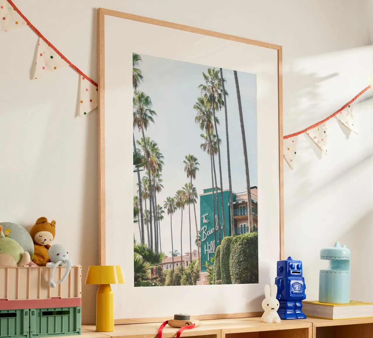 Los Angeles, USA I Architettura midcentury du Beverly Hill poster da Julie Travel Photography