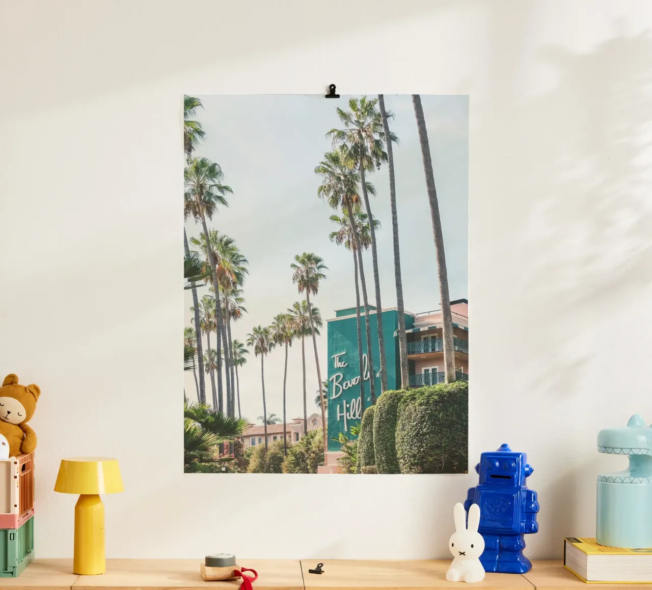Los Angeles, USA I Architettura midcentury du Beverly Hill poster da Julie Travel Photography
