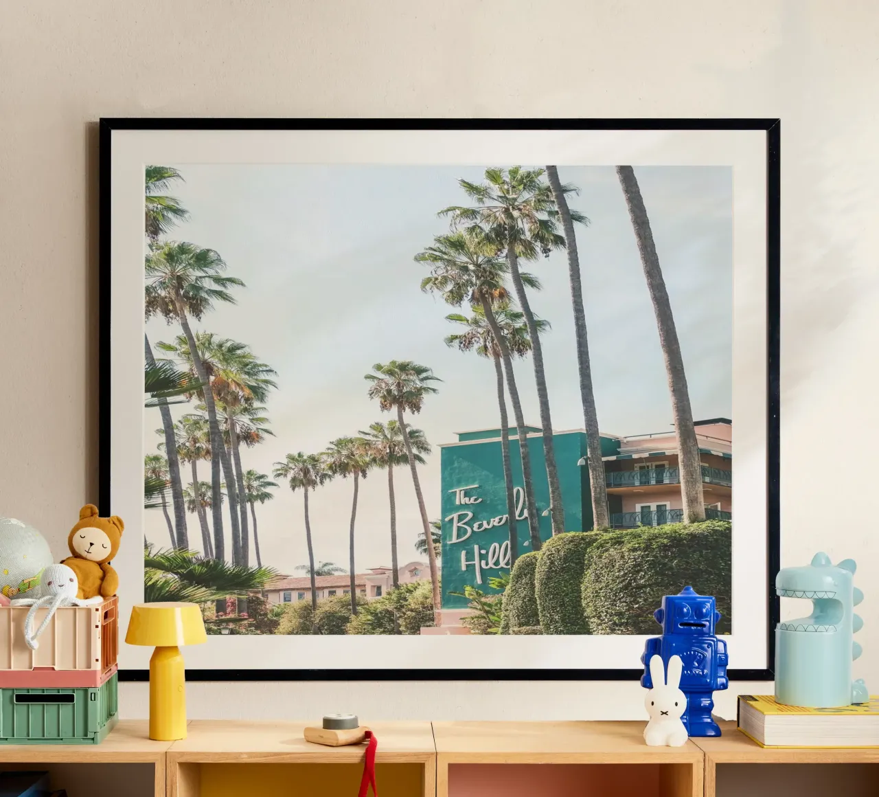Los Angeles, USA I Architettura midcentury du Beverly Hill poster da Julie Travel Photography