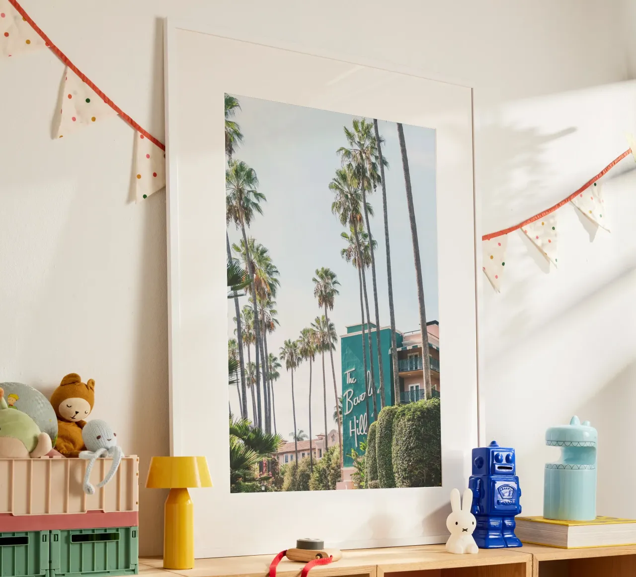 Los Angeles, USA I Architettura midcentury du Beverly Hill poster da Julie Travel Photography