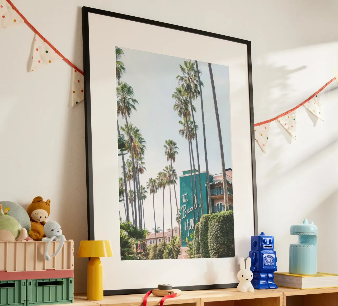 Los Angeles, USA I Architettura midcentury du Beverly Hill poster da Julie Travel Photography